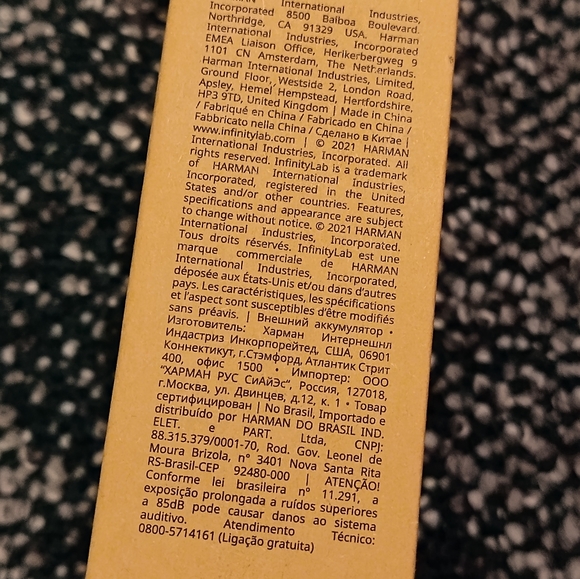 NWT! INFINITY LAB Instant Go 5000 Powerbank - Picture 5 of 9